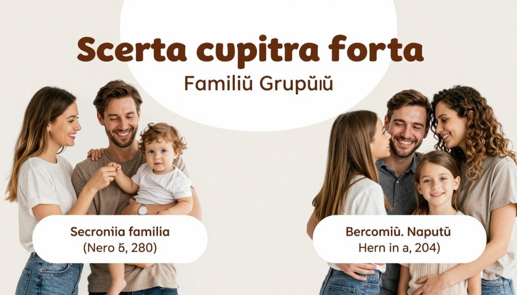 oferta pentru cupluri familii grupuri